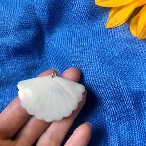 Iridescent Shell Pendant